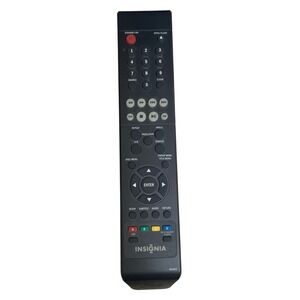 Insignia BD003 Blu-ray Player Remote Control Replacement Black